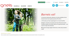 Desktop Screenshot of gneis.se